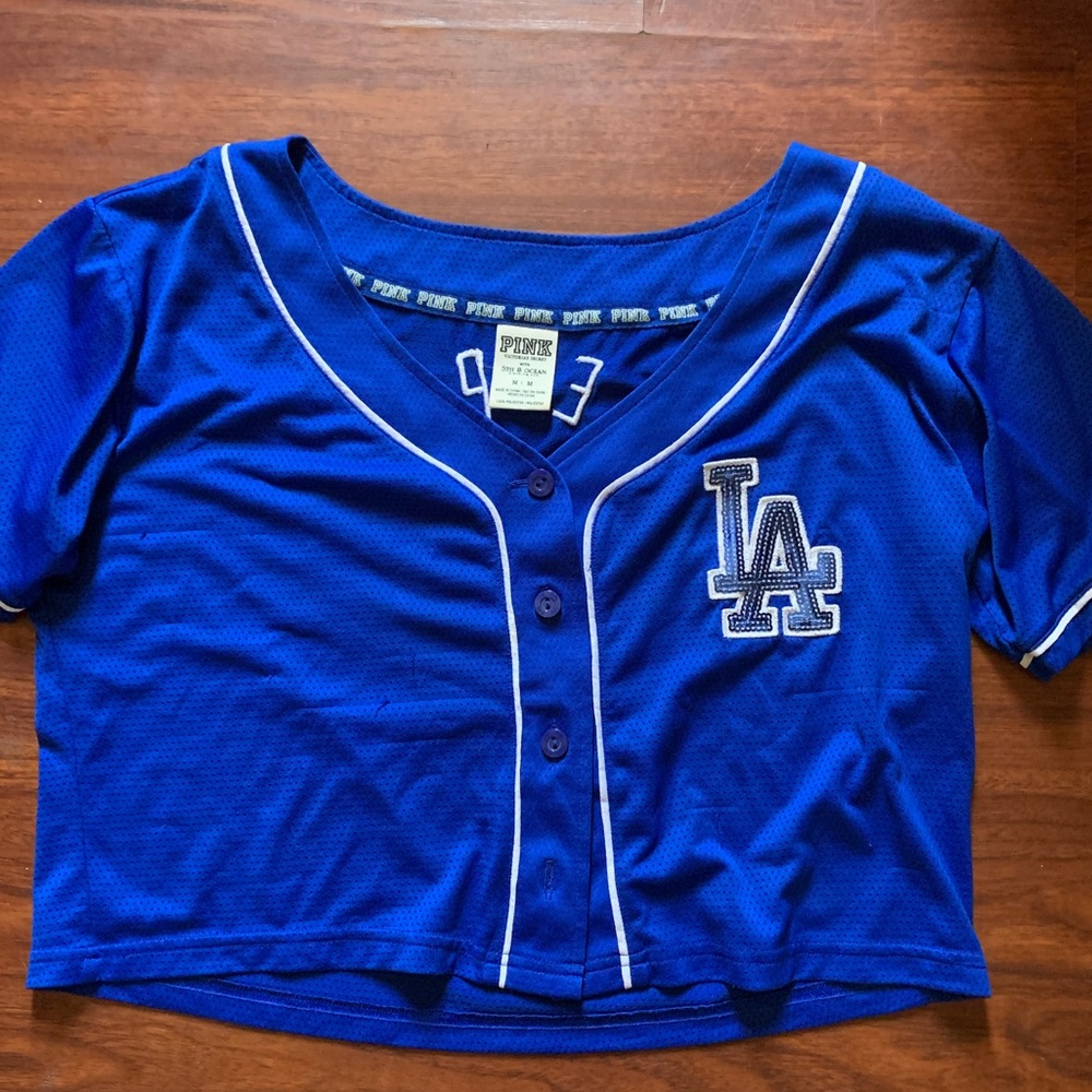Los Angeles Dodgers cropped jersey